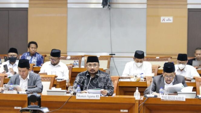 
					Kementerian Agama bersama Komisi VIII DPR RI sudah menyepakati bahwa anggaran tambahan Operasional Haji. Foto; Akun Resmi Kementerian Agama
