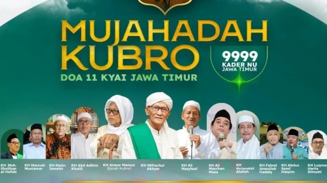 
					PWNU) Jawa Timur mengadakan acara Mujahadah Kubro. Pasalnya kegiatan itu diikuti oleh segenap warga NU. Foto; NUonline