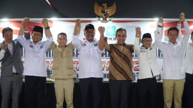 
					Pengurus Partai Gerindra dan Partai PKB Akhirnya Kembali bertemu. (Foto; Kumparan)