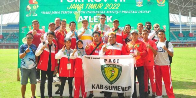 
					Atletik Asal Sumenep Madura Meraih Medali di Porprov Jatim. (Foto;Koranmadura)