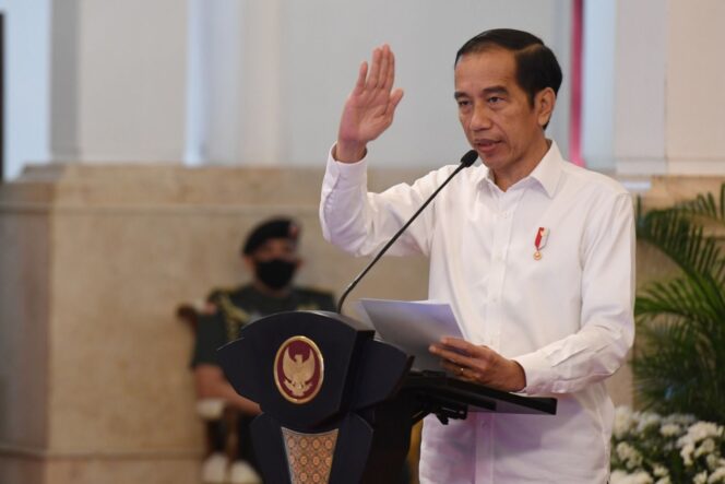 
					Presiden Jokowi Mengapresiasi Tokoh-tokoh Yang Hendak Maju Sebagai Capres 2024. (Foto; Kesektariatan Kepresidenan) 