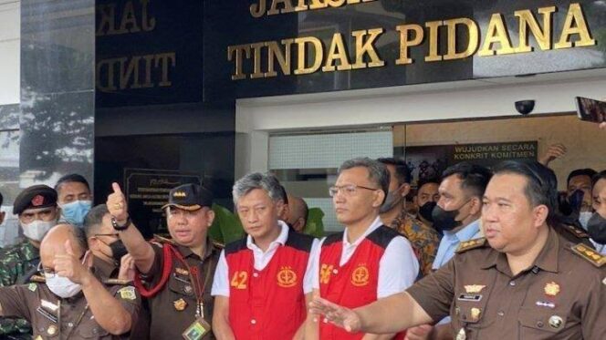 
					Brigjen Hendra Kurniawan yang tiba di Kejaksaan Agung. (Foto; Istimewa)