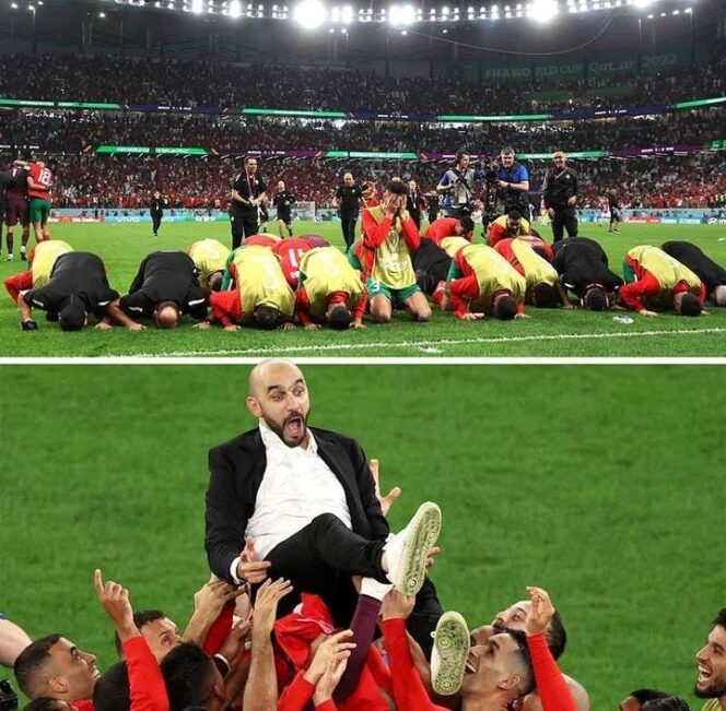 
					Spanyol Tumbang dan Maroko Kokoh. (Foto: Ig Fifaworldcup2022)