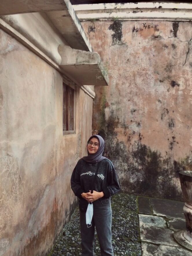 
					Salwa Nafiah selaku penulis. (Foto: SRI)