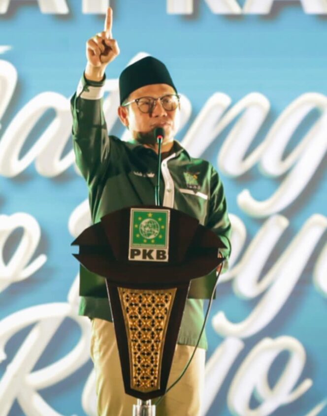 
					Ketua Umum Partai Kebangkitan Bangsa Muhaimin Iskandar. (Foto: Ig @cakiminnow)