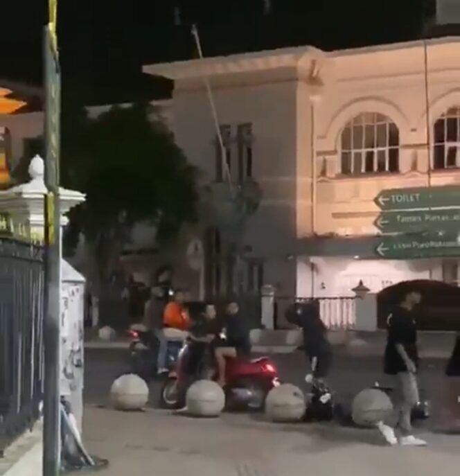 
					Insiden pembacokan oleh salah satu oknum pemuda di Yogyakarta. (Foto: ist/SRI)