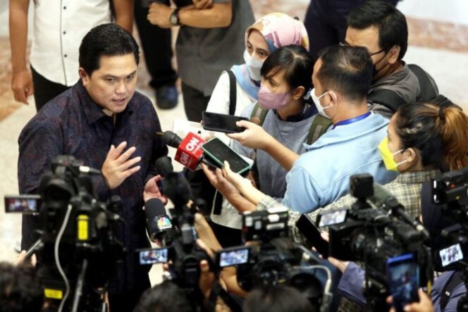 
					Menteri Badan Usaha Milik Negara Erick Thohir. (Foto: ig @erickthohir)