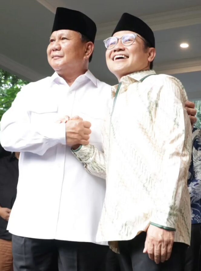 
					Muhaimin Iskandar Dan Prabowo Subianto saat bersama. (Foto: ig @cakiminow)