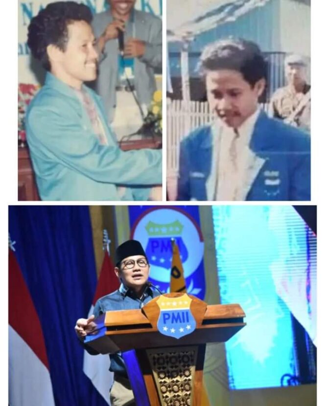 
					Muhaimin Iskandar zaman dulu pada massanya. (Foto: Ist/ilustrasi)