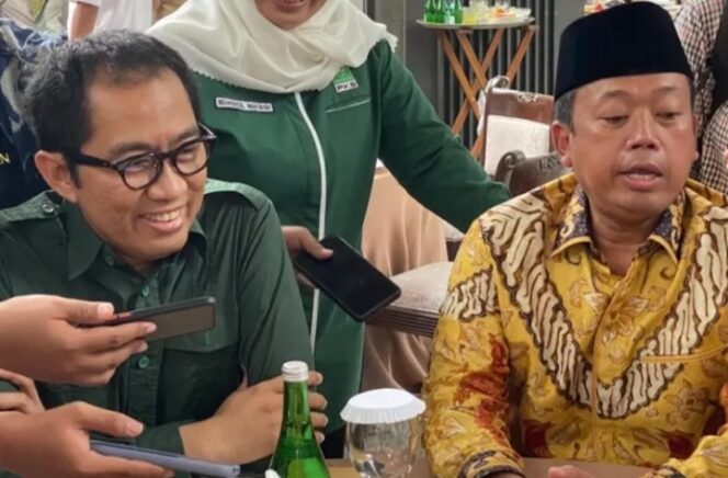 
					Faisol Riza dan Nusron Wahid saat foto bersama. (Foto: ist/ilustrasi)