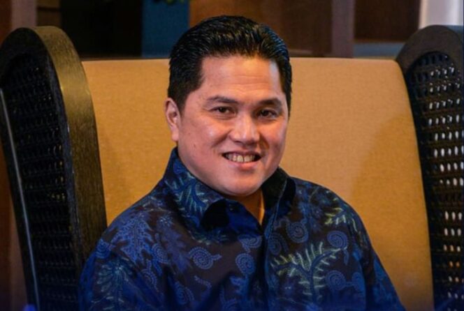 
					Menteri BUMN Erick Thohir. (Foto; ig @erickthohir)