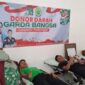 Menjelang Pengukuhan, Garda Bangsa Kabupaten Probolinggo Gelar Donor Darah