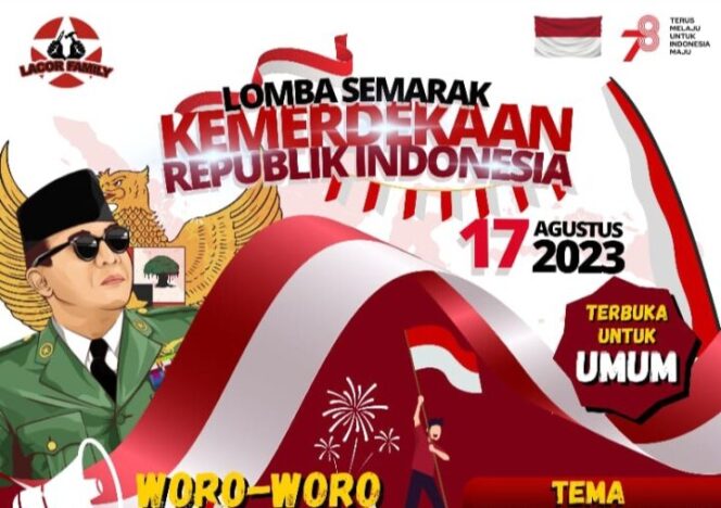 
					Semarak Kemerdekaan Agustus. (Foto: Lacor Family)