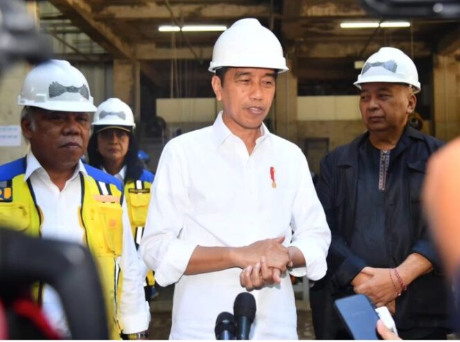 
					Presiden Jokowi saat sambutan. (Foto; ig @jokowi)