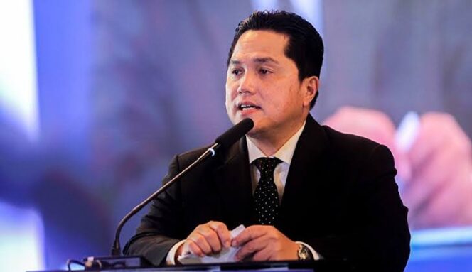 
					Ketua Umum PSSI Erick Thohir