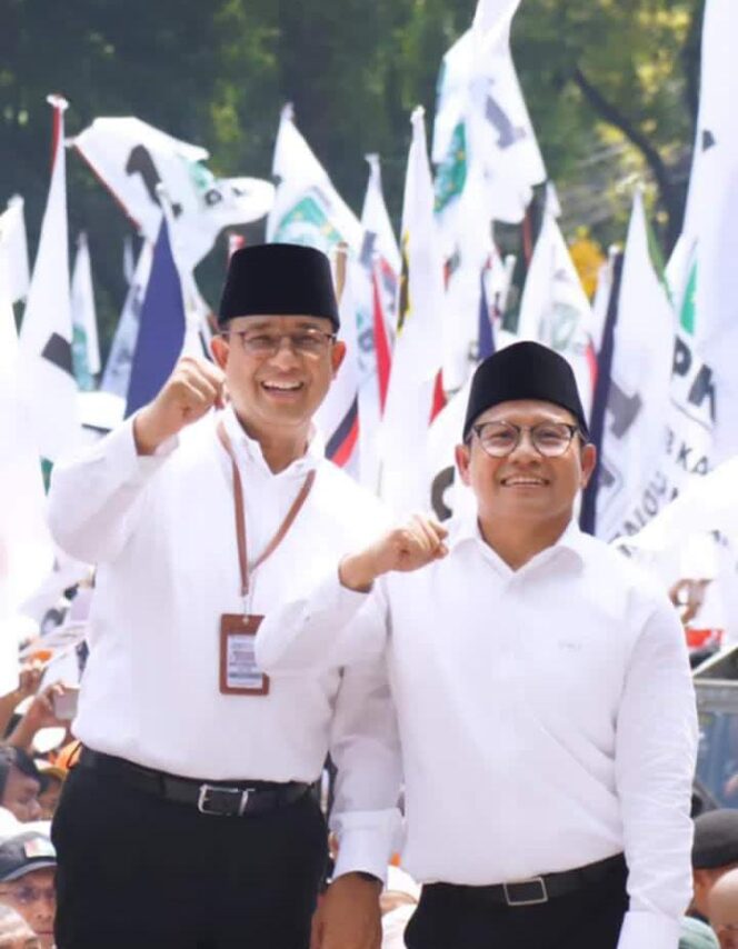 
					Capres Anies Baswedan dan Cawapres Muhaimin Iskandar. (Foto: Ig@aniesbaswedan)