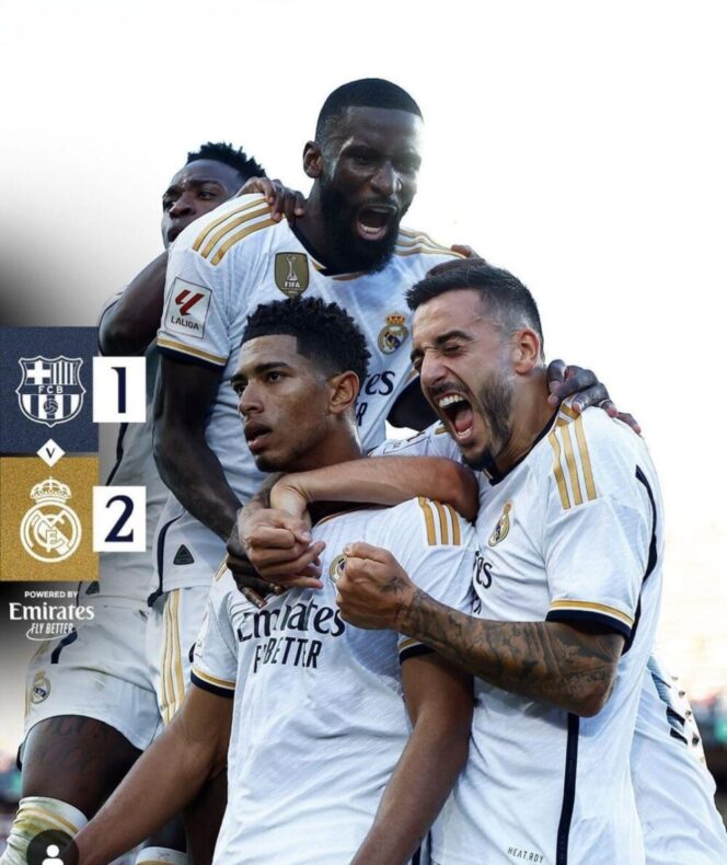 
					Saat pemain Real Madrid melakukan selebrasi. (Foto: Ist/Ilustrasi)