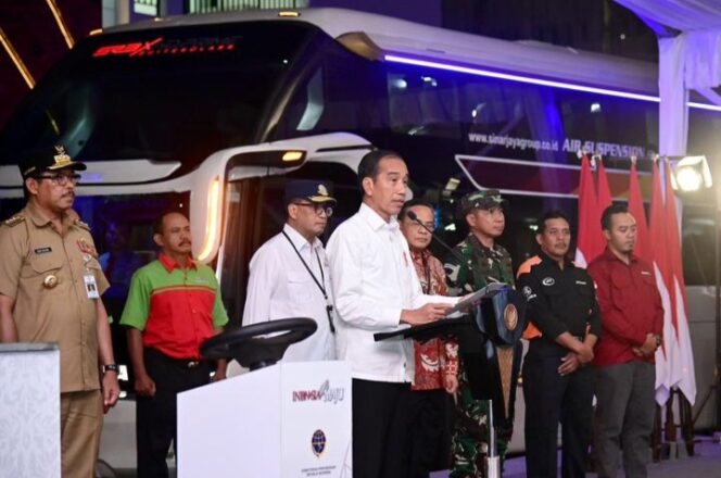 
					Presiden Jokowi saat menyampaikan terhadap masyarakat. (Foto: Ig @Jokowi)