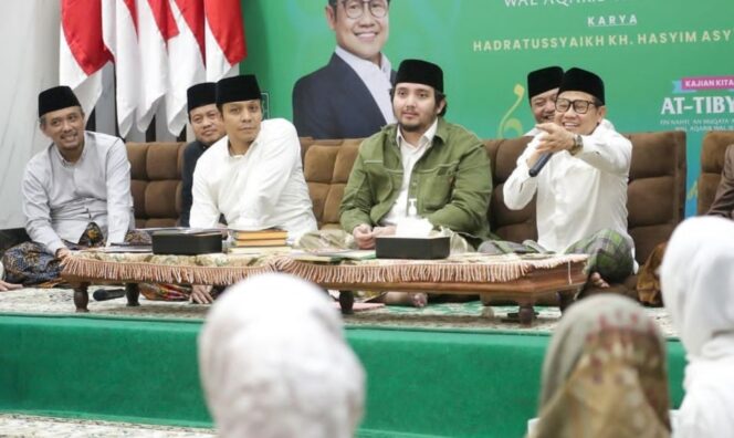 
					Muhaimin Iskandar saat mengisi acara. (Foto: Ig @cakiminow)