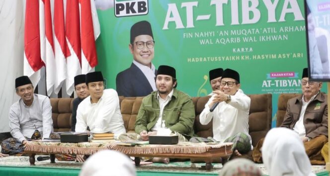 
					Muhaimin Iskandar saat menghadiri acar. (Foto: Ig @cakiminow)