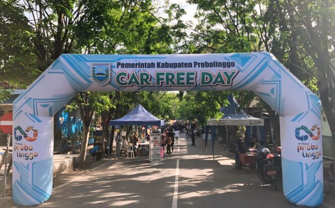 
					Car Free Day, Alun-alun Kraksaan/Suararakyatindo.
