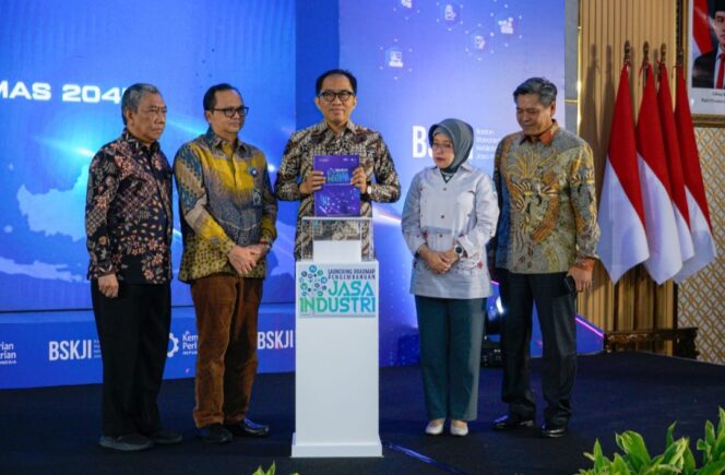 
					Faisol Riza saat Peluncuran Roadmap Jasa Industri 2025. (Foto: SRI)