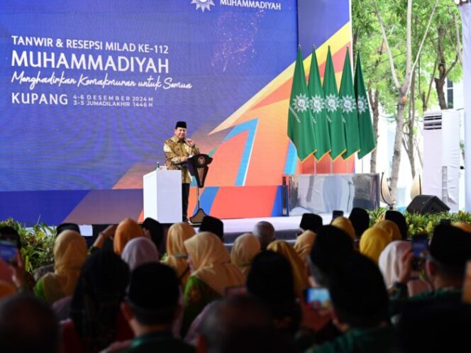 
					Prabowo: Muhammadiyah Berperan Vital dalam Membangun Bangsa dan Menjaga Persatuan