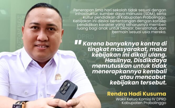 
					DPRD Probolinggo Berhasil Kawal Aspirasi Rakyat, Lima Hari Sekolah Dibatalkan