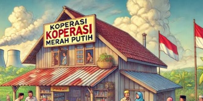 
					Ilustrasi Koperasi Merah Putih.