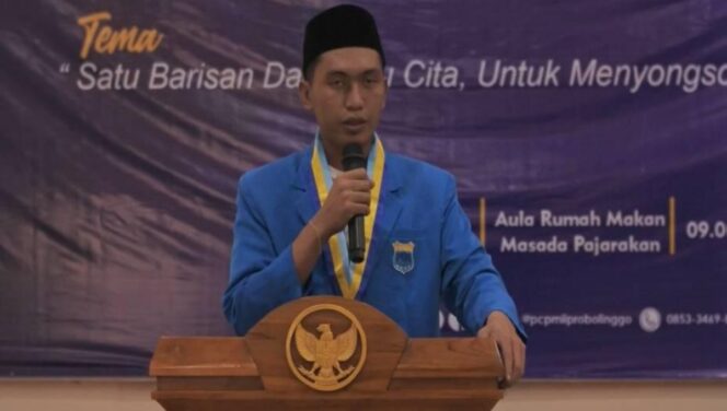 
					– Ketua Pengurus Cabang Pergerakan Mahasiswa Islam Indonesia (PC PMII) Probolinggo, Abdur Rozak. (Foto: Istimewa)