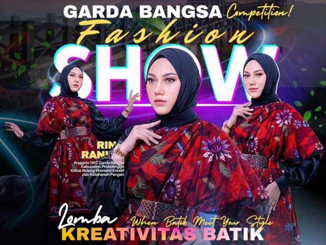 
					Garda Bangsa Probolinggo Gelar Fashion Show Batik, Ajak Milenial Cintai Warisan Budaya