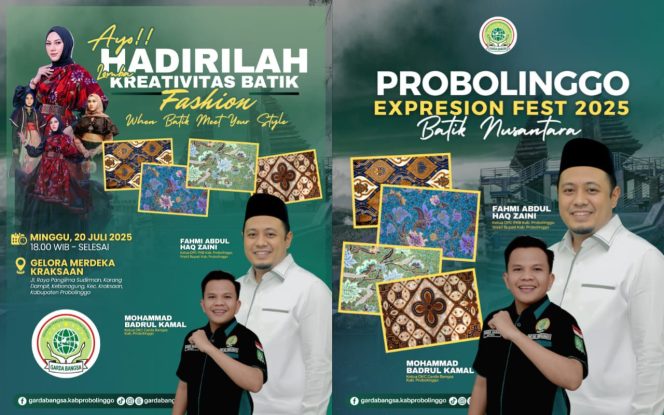 
					Event Batik Garda Bangsa Kabupaten Probolinggo. (Foto: Istimewa)