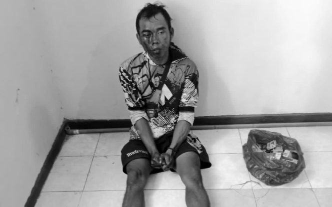 
					Foto: Pelaku pencurian Imron (26), warga Desa Opo-opo, Kecamatan Krejengan, Kabupaten Probolinggo. (Foto: Istimewa)