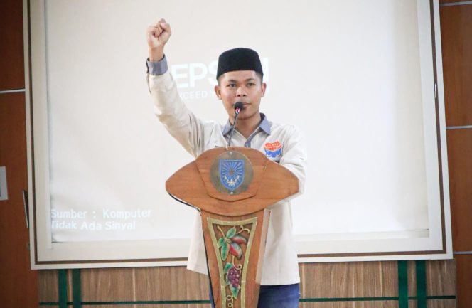 
					Ketua Umum PC PMII Probolinggo, Dedi Bayu Angga. (Foto: Istimewa)