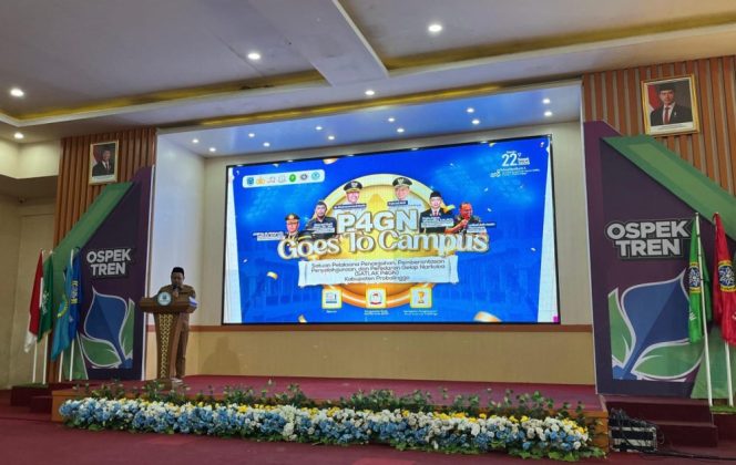 
					Wabub Ra Fahmi AHZ saat mengisi sambutan di acara No Drugs, More Dreams