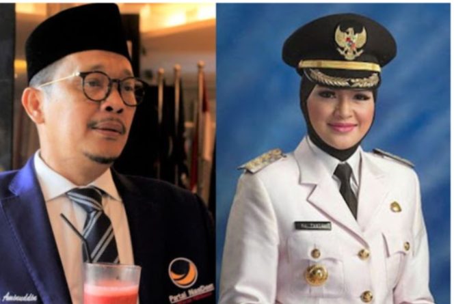 
					Hasan Aminuddin dan Puput Tantriana Sari 