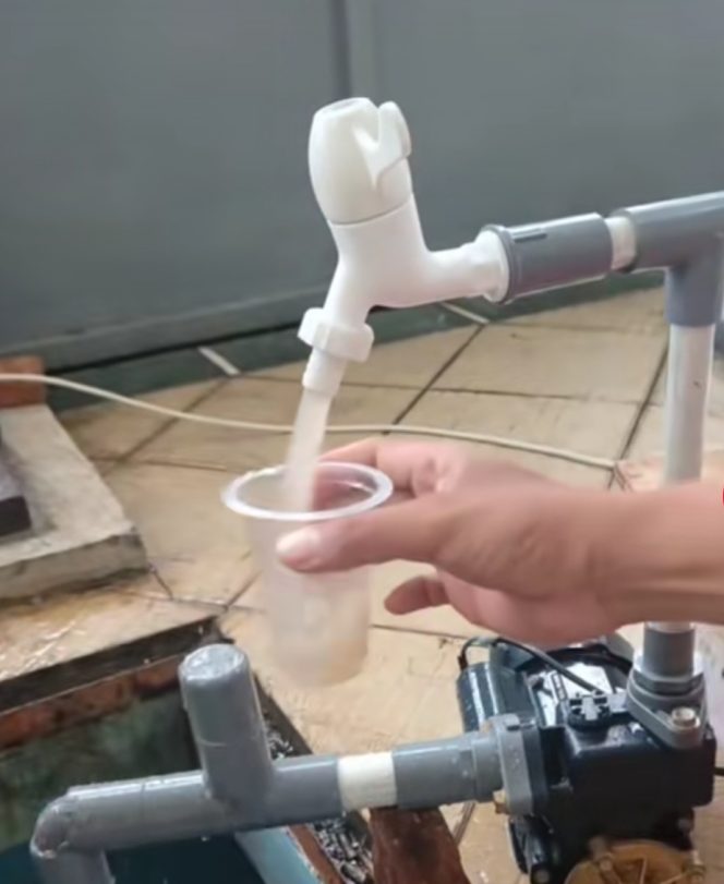 
					Contoh pompa air bersih untuk di konsumsi untuk masyarakat 