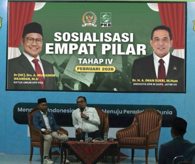 
					Tanamkan Nilai Kebangsaan Sejak Dini, Dr. H. A. Iman Sukri Sosialisasikan Empat Pilar kepada Pemuda dan Mahasiswa Ponorogo