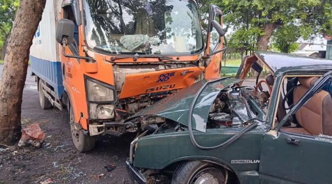 Kluarga Meminta Keadilan Pasca Bapak Dua Anak Meninggal Dunia Yang Diduga Ditabrak Truk Pos Indonesia