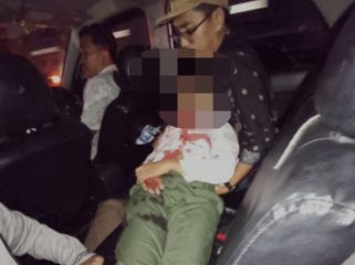 Minibus Tabrak Honda Scoopy di Triwung Kidul, Pengendara Motor Dilarikan ke RS