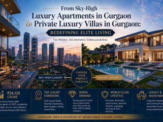 From Sky-High Luxury Apartments in Gurgaon to Private Luxury Villas in Gurgaon Redefining Elite Living