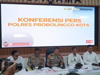 Polres Probolinggo Kota Ungkap 6 Kasus Narkoba, 9 Pengedar Diamankan