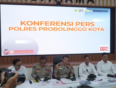 Polres Probolinggo Kota Ungkap 6 Kasus Narkoba, 9 Pengedar Diamankan