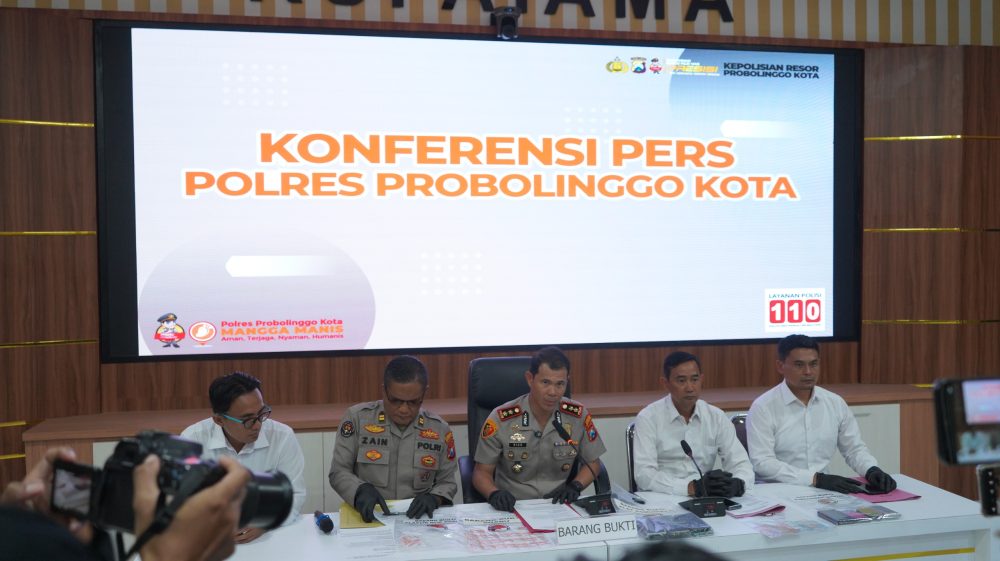 Polres Probolinggo Kota Ungkap 6 Kasus Narkoba, 9 Pengedar Diamankan