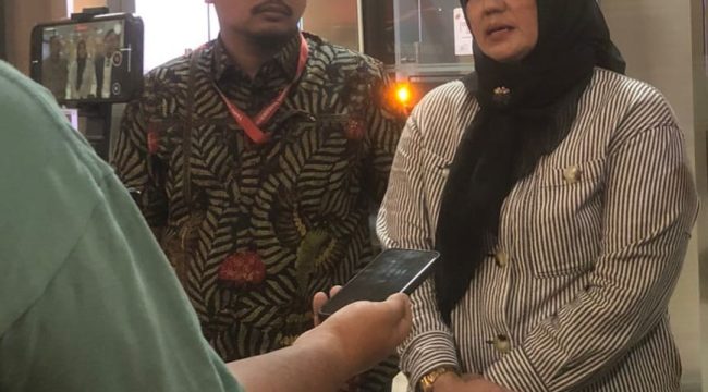 Kuasa Hukum, Moh. Ali Murthado (kanan) saat dampingi Wakil Gurbenur Bangka Belitung, Helliyana di Mabes Polri pada Kamis (7/5/2026). (Foto: suararakyatindo.com-Kirwan)